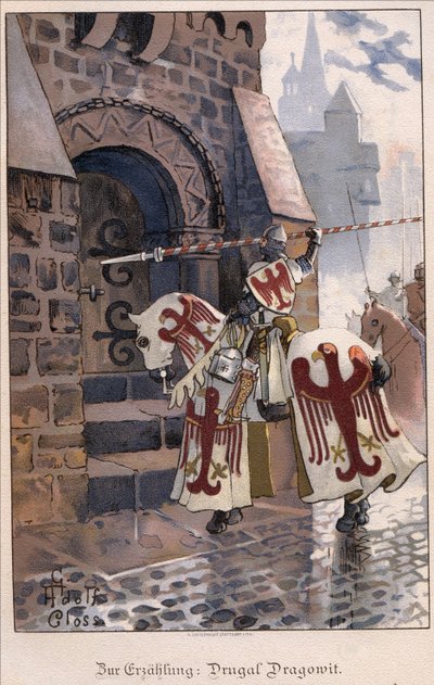 Dragovit - Dragovit (8m Ccl) Roi des Valets (Veltabes houn Wiltses) par Klauss, Gustave Adolphe (1864-1938) 作： Gustav Adolf Closs