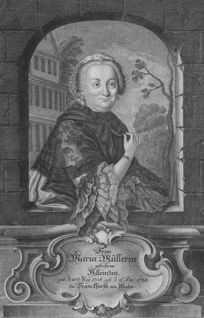 マリアムレリン夫人、1759年。 作： Gustav Andreas Wolfgang