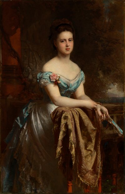 ロシアの大公マリアアレクサンドロフナ、1853-1920年、1873年。 作： Gustav Karl Ludwig Richter