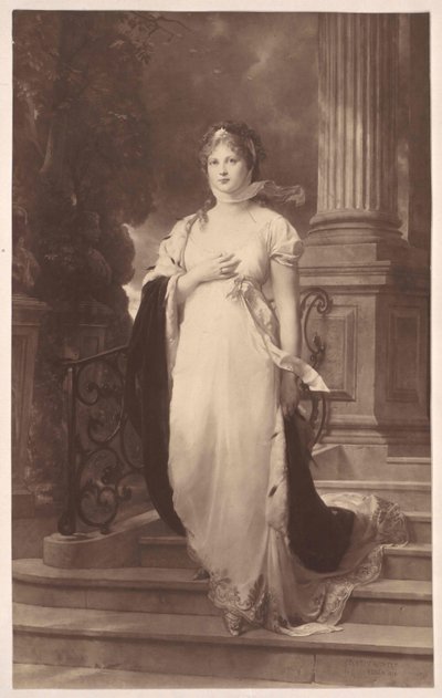 メクレンブルク＝シュトレリッツ・ルイーズ王女 作： Gustav Karl Ludwig Richter