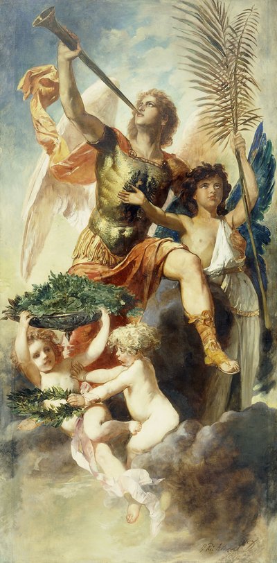 勝利、1878 作： Gustav Karl Ludwig Richter