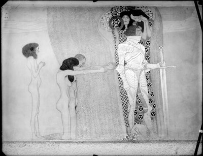 第14回ウィーン分離派展 作： Gustav Klimt