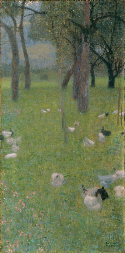 雨上がり 作： Gustav Klimt