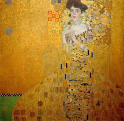 アデル・ブロッホ・バウアーIの肖像 作： Gustav Klimt