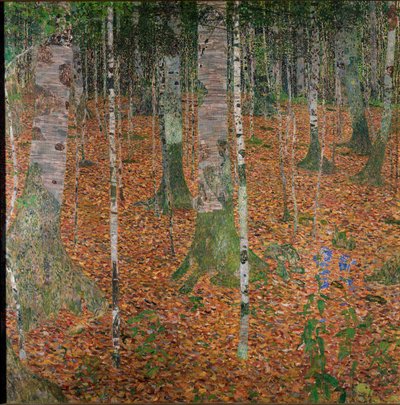 白樺林 作： Gustav Klimt