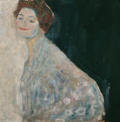 レディ・イン・ホワイト 作： Gustav Klimt