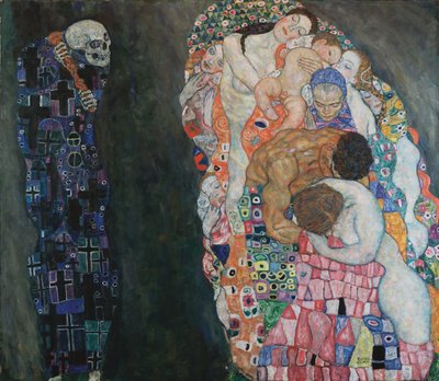 死と生、1910-1915 作： Gustav Klimt