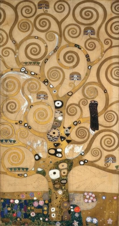 生命の木（中部） 作： Gustav Klimt