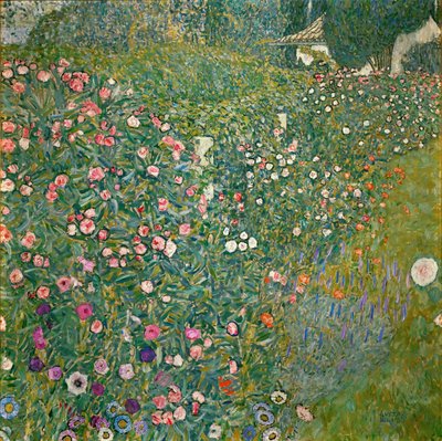 イタリアの園芸風景 作： Gustav Klimt