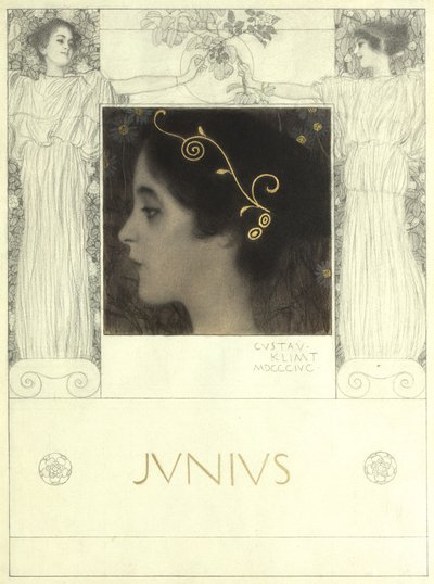 6月 作： Gustav Klimt