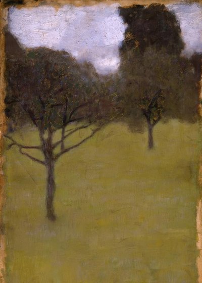 オーチャード 作： Gustav Klimt
