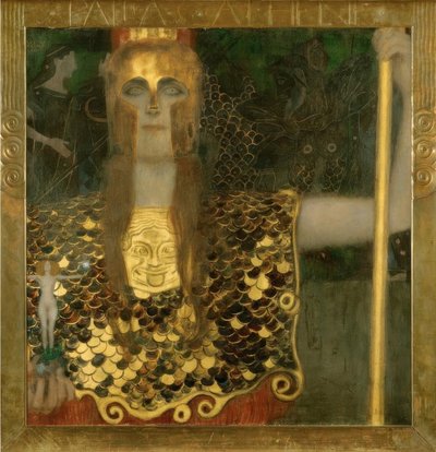 パラスアテネ 作： Gustav Klimt
