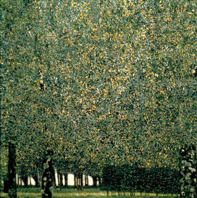 公園、1910 作： Gustav Klimt