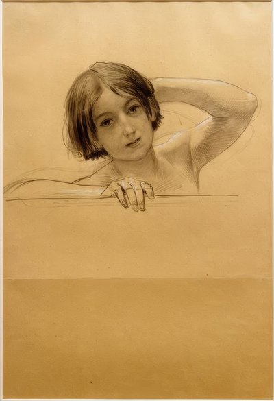 子供の肖像 作： Gustav Klimt