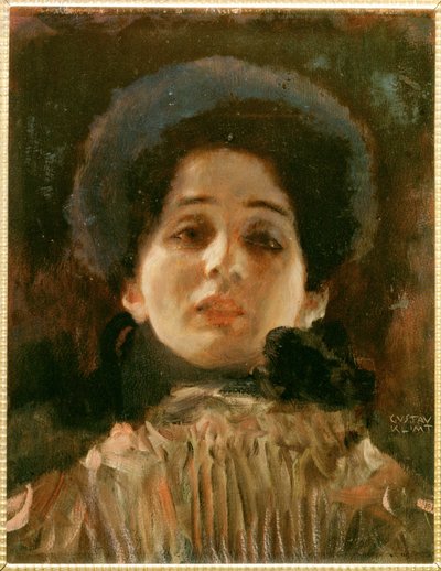 女性の肖像 作： グスタフ・クリムト