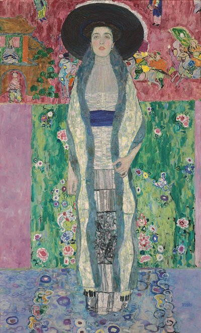 アデルブロッホバウアーIIの肖像、1912 作： Gustav Klimt