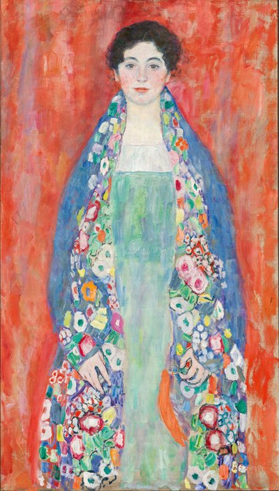 リーザー嬢の肖像 作： Gustav Klimt