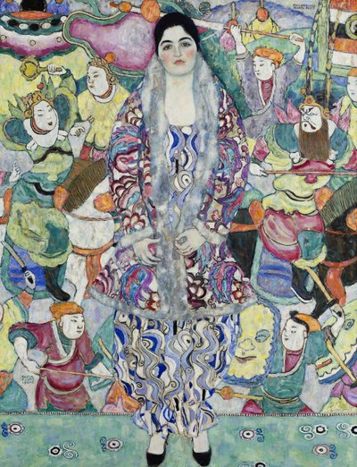 フレデリカ・マリア・ビールの肖像 作： Gustav Klimt