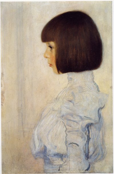 ヘレーネ・クリムトの肖像 作： Gustav Klimt