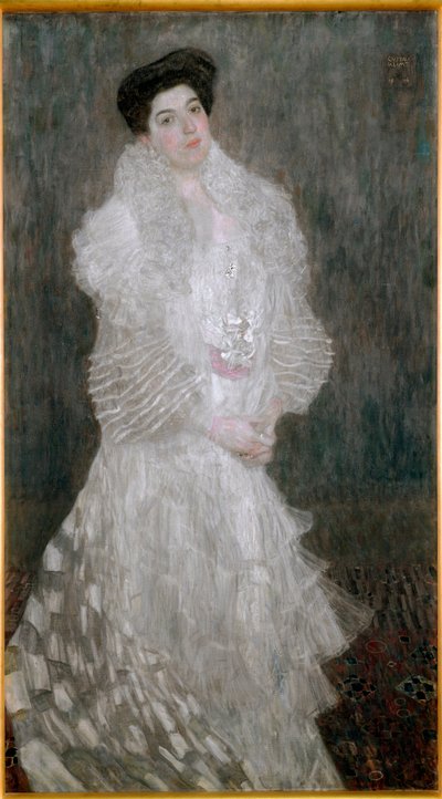 ヘルミーヌ・ガリアの肖像 作： Gustav Klimt
