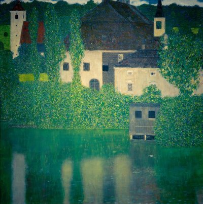 シュロスアムアターゼーI 作： Gustav Klimt