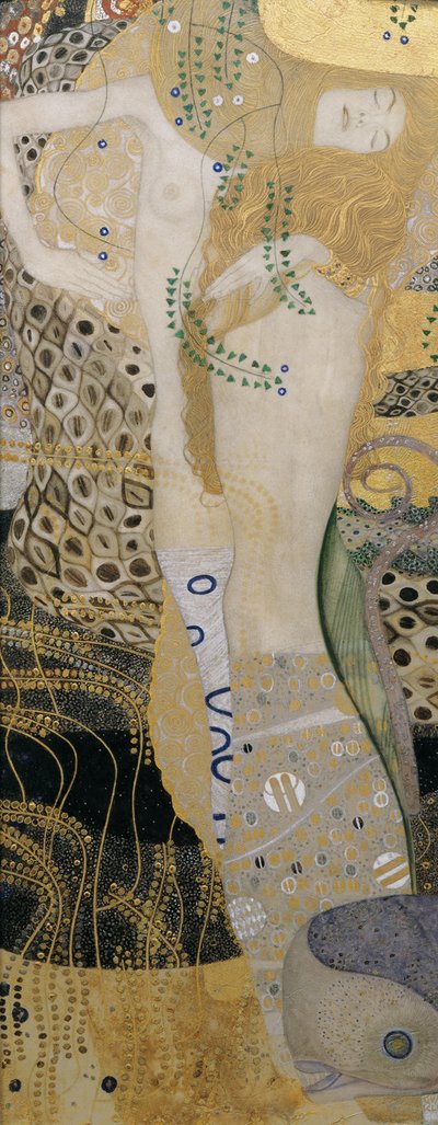 ハイドラ、1904-1906 作： Gustav Klimt