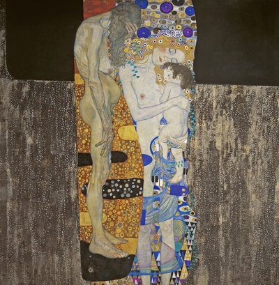 女性の3つの時代 作： Gustav Klimt