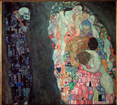 死と生 作： Gustav Klimt
