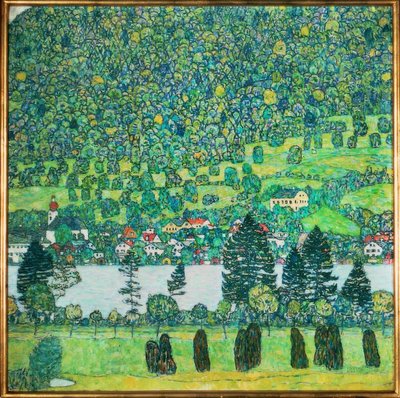 UnterachのWaldabhang 作： Gustav Klimt