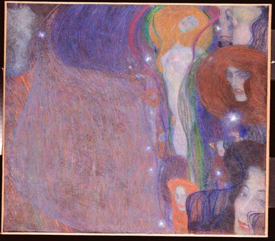 Will-O "-The Wisps、1903 作： Gustav Klimt