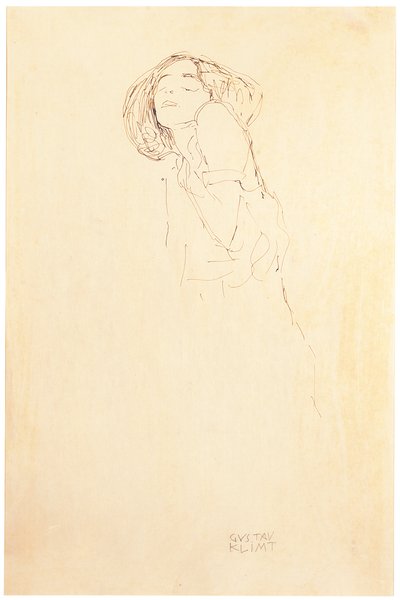 左から女性 作： Gustav Klimt