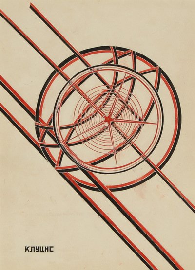 世界10月 作： Gustav Klutsis