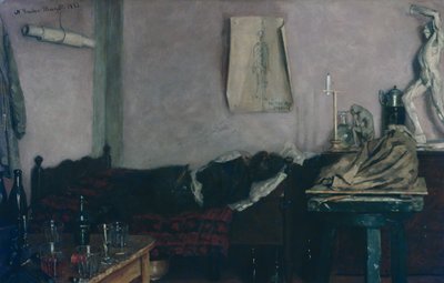 二日酔い 作： Gustav Wentzel