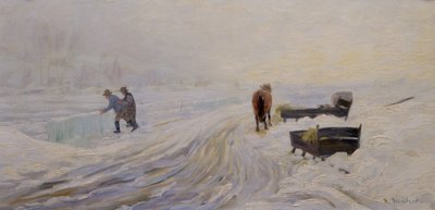 ボンディバンでのアイスカット 作： Gustav Wentzel