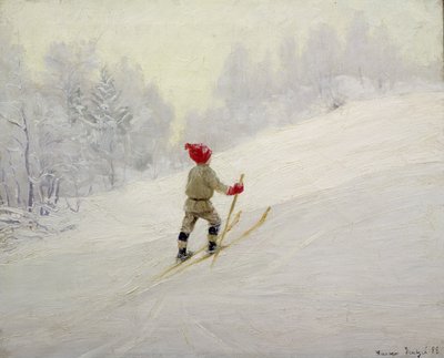 スキートレーニング 作： Gustav Wentzel