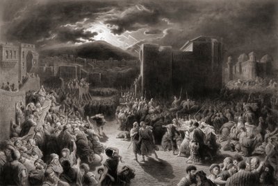 キリストの十字架刑 作： Gustave (after) Dore