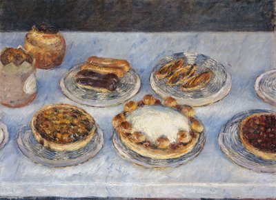 ケーキ、1881 作： Gustave Caillebotte