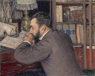 アンリ・コーディエ1849-1925、1883 作： Gustave Caillebotte