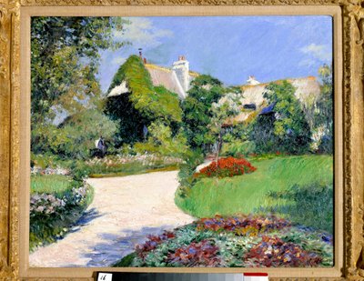 ラ・ショミエール、トゥルーヴィル 作： Gustave Caillebotte