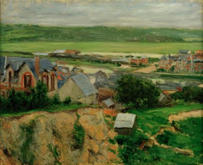 Touquesバレー、トルビル 作： Gustave Caillebotte