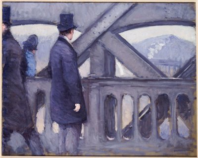 ヨーロッパの橋、1876 作： Gustave Caillebotte