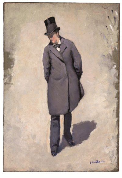 ヨーロッパ橋、部分調査 作： Gustave Caillebotte