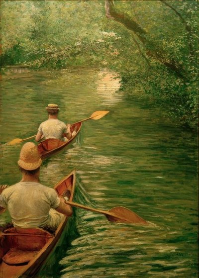 イエールのペリソワール 作： Gustave Caillebotte