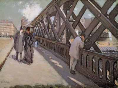 ヨーロッパの橋のための研究 作： Gustave Caillebotte
