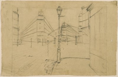 雨の日のパリ・ストリート 作： Gustave Caillebotte