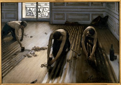 フロアスクレーパー 作： Gustave Caillebotte