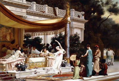 ルクルスの家の楽しい時間1977 作： Gustave Clarence Rodolphe Boulanger