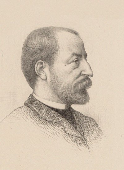 作曲家カミーユ・サン＝サーンス（1835-1921）の肖像（1884年 作： Gustave Clarence Rodolphe Boulanger
