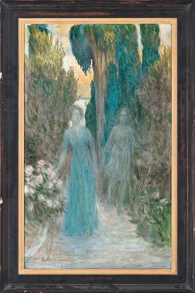 ダイアナと付添人、1897年 作： Gustave Claude Etienne Courtois