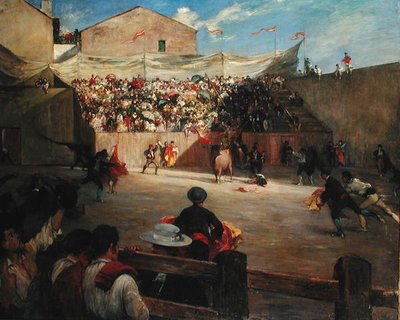 ビスケーでの訓練の戦い、1888 作： Gustave Colin